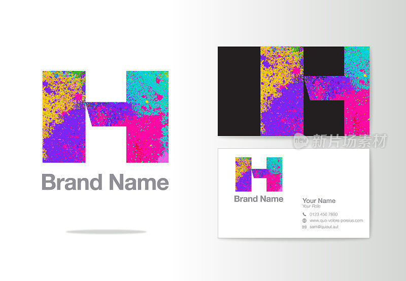 Letter H Creative design or corporate identity